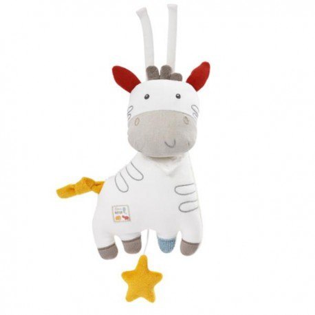 Maskotka z pozytywką, zebra, z kolekcji: natura