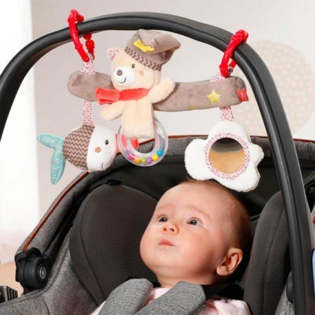 Zawieszka, maskotka edukacyjna, trapez z kolekcji: bruno