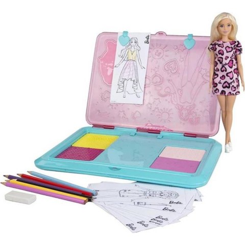 BARBIE LALKA+ ZESTAW DO PROJEKTOWANIA RB-4931