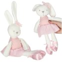 Maskotka pluszowa królik w różowej sukience 42cm Maskotka pluszowa królik w różowej sukience 42cm