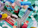 Klocki drewniane edukacyjne miasto puzzle 128el. Klocki drewniane edukacyjne miasto puzzle 128el.
