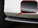 Dokładka zderzaka osłona uniwersalna spoiler carbon 2,5m czarna Dokładka zderzaka osłona uniwersalna spoiler carbon 2,5m czarna