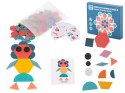 Puzzle drewniane układanka montessori kolorowa mozaika kształty 180 elementów Puzzle drewniane układanka montessori kolorowa mozaika kształty 180 elementów