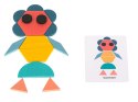 Puzzle drewniane układanka montessori kolorowa mozaika kształty 180 elementów Puzzle drewniane układanka montessori kolorowa mozaika kształty 180 elementów