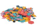 Puzzle drewniane układanka montessori kolorowa mozaika kształty 180 elementów Puzzle drewniane układanka montessori kolorowa mozaika kształty 180 elementów