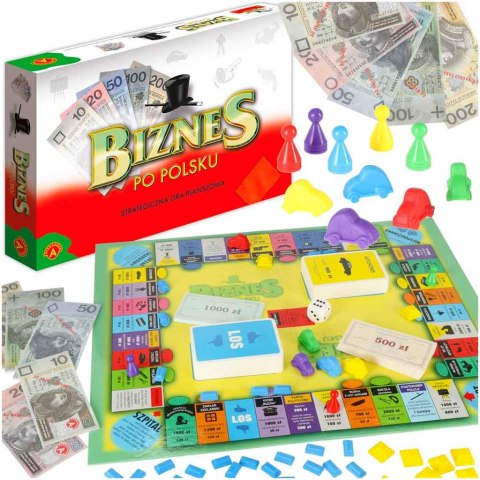 ALEXANDER Biznes po Polsku gra towarzyska 7+ ALEXANDER Biznes po Polsku gra towarzyska 7+