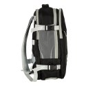 Plecak podróżny do samolotu wodoodporny kabel USB 45x16x28cm czarny Plecak podróżny do samolotu wodoodporny kabel USB 45x16x28cm czarny