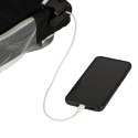 Plecak podróżny do samolotu wodoodporny kabel USB 45x16x28cm czarny Plecak podróżny do samolotu wodoodporny kabel USB 45x16x28cm czarny