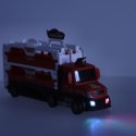 TIR Laweta samochód transporter laweta pojazd składany XXL czerwony TIR Laweta samochód transporter laweta pojazd składany XXL czerwony