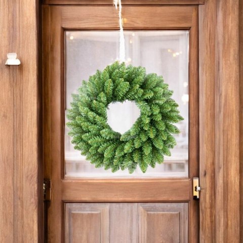 Girlanda wieniec ozdoba na drzwi stroik 50cm 160 gałązek choinka jak żywa WSN20