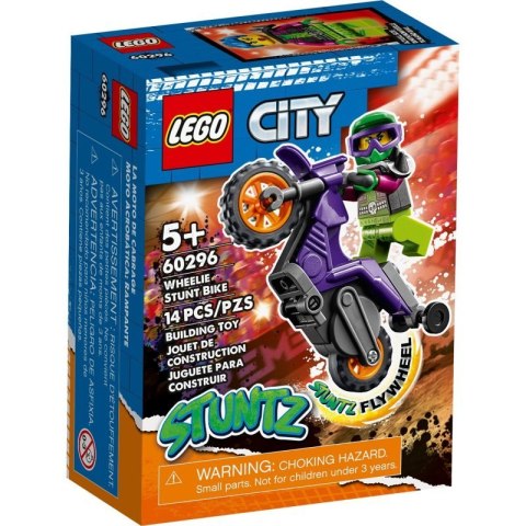 City wheelie na motocyklu City wheelie na motocyklu