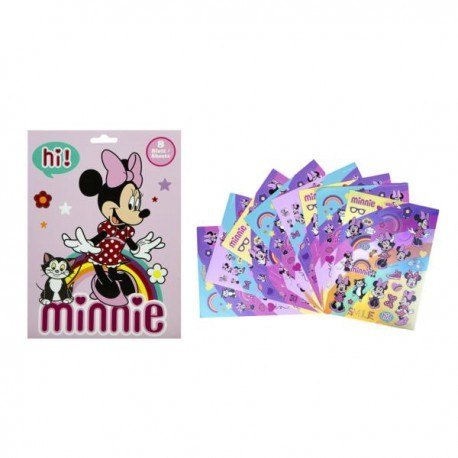 Zestaw naklejek, blok - myszka minnie - ok. 340 Zestaw naklejek, blok - myszka minnie - ok. 340