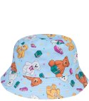 Dziecięcy dwustronny kapelusz bucket hat kolorowy (Niebieski) Dziecięcy dwustronny kapelusz bucket hat kolorowy (Niebieski)