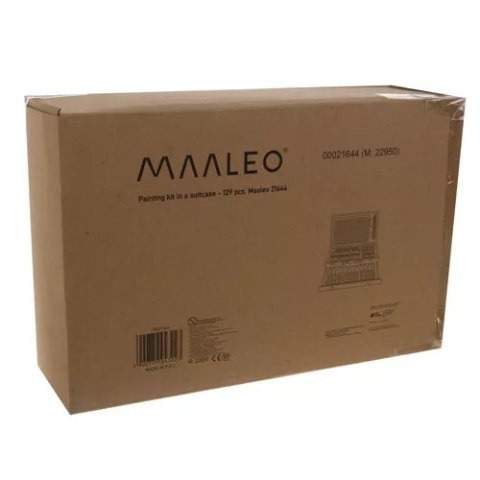 Zestaw do malowania w walizce- 129szt Maaleo 21644 Zestaw do malowania w walizce- 129szt Maaleo 21644