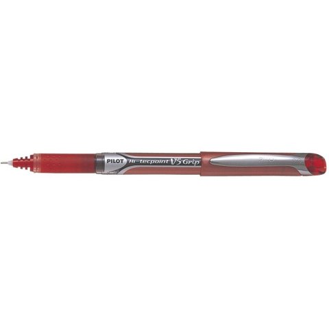 CIENKOPIS PILOT V5 GRIP, CZERWONY CIENKOPIS PILOT V5 GRIP, CZERWONY