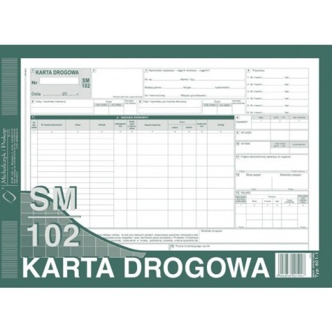 CMR LIST PRZEWOZOWY NUMEROWANY (O+3K) MICHALCZYK I PROKOP A4 CMR LIST PRZEWOZOWY NUMEROWANY (O+3K) MICHALCZYK I PROKOP A4