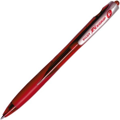DŁUGOPIS AUTOMATYCZNY OLEJOWY PILOT REXGRIP, CZERWONY DŁUGOPIS AUTOMATYCZNY OLEJOWY PILOT REXGRIP, CZERWONY