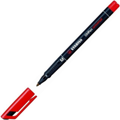 FOLIOPIS STABILO OHPEN UNIVERSAL 1.0 MM, CZERWONY FOLIOPIS STABILO OHPEN UNIVERSAL 1.0 MM, CZERWONY