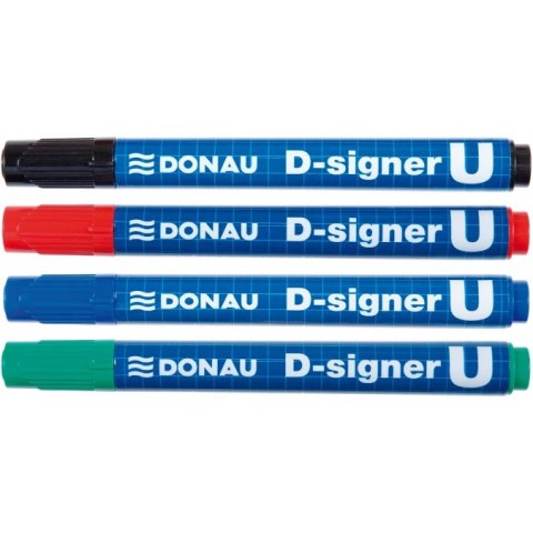 Marker permanentny Donau D-Singer U zielony, ZIELONY Marker permanentny Donau D-Singer U zielony, ZIELONY