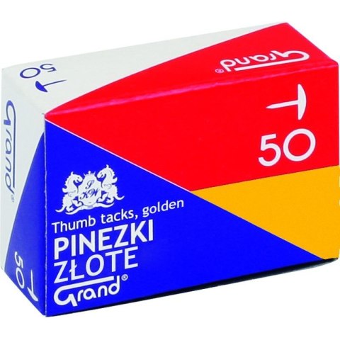 PINEZKI ZŁOTE (50) PINEZKI ZŁOTE (50)