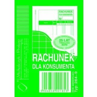 RACHUNEK DLA KONSUMENTA A7 (WIELOKOPIA) MICHALCZYK I PROKOP RACHUNEK DLA KONSUMENTA A7 (WIELOKOPIA) MICHALCZYK I PROKOP