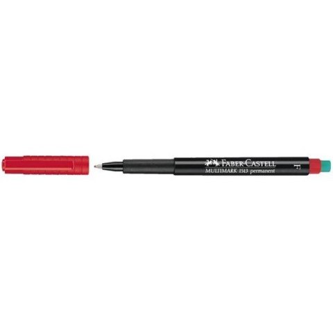 FOLIOPIS FABER-CASTELL OHP F, CZERWONY FOLIOPIS FABER-CASTELL OHP F, CZERWONY