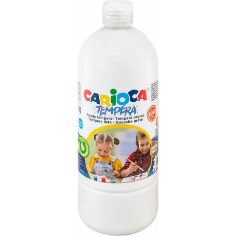 Farba tempera Carioca 1000ml biała Farba tempera Carioca 1000ml biała