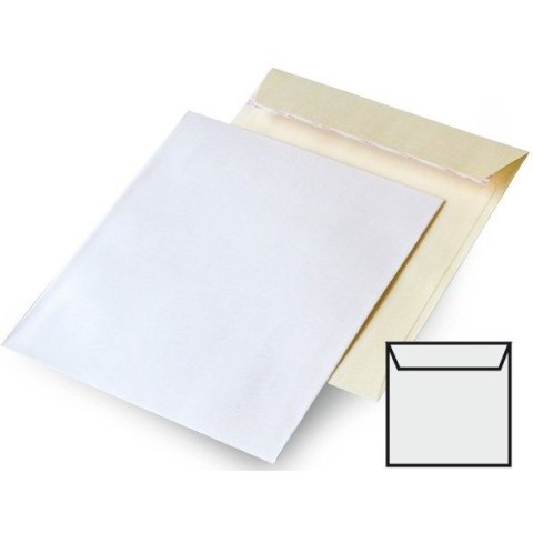 KOPERTY OZDOBNE GALERIA PAPIERU 158 X 158 MM (10 szt), KREMOWY KOPERTY OZDOBNE GALERIA PAPIERU 158 X 158 MM (10 szt), KREMOWY