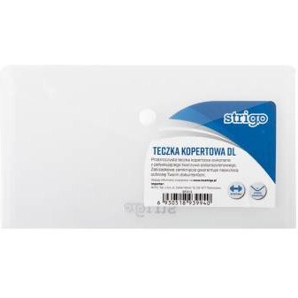 TECZKA KOPERTOWA STRIGO DL, TRANSPARENTNY TECZKA KOPERTOWA STRIGO DL, TRANSPARENTNY