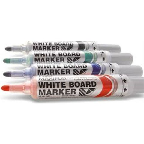 Marker do tablic Pentel Maxiflo MWL5W czarny, CZARNY Marker do tablic Pentel Maxiflo MWL5W czarny, CZARNY