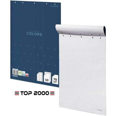 Blok do flipchartu Top 2000 Colors 64x90cm kratka (50) Blok do flipchartu Top 2000 Colors 64x90cm kratka (50)