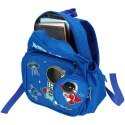 Plecak dla przedszkolaka szkolny dziecięcy astronauta 30x14x23cm Plecak dla przedszkolaka szkolny dziecięcy astronauta 30x14x23cm
