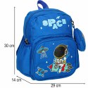 Plecak dla przedszkolaka szkolny dziecięcy astronauta 30x14x23cm Plecak dla przedszkolaka szkolny dziecięcy astronauta 30x14x23cm