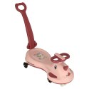 Jeździk grawitacyjny LED Swing FIX S1 skuter z rączką różowy max 65kg Jeździk grawitacyjny LED Swing FIX S1 skuter z rączką różowy max 65kg