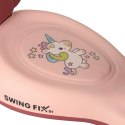 Jeździk grawitacyjny LED Swing FIX S1 skuter z rączką różowy max 65kg Jeździk grawitacyjny LED Swing FIX S1 skuter z rączką różowy max 65kg