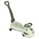 Jeździk grawitacyjny LED Swing FIX S1 skuter z rączką szary max 65kg Jeździk grawitacyjny LED Swing FIX S1 skuter z rączką szary max 65kg