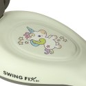 Jeździk grawitacyjny LED Swing FIX S1 skuter z rączką szary max 65kg Jeździk grawitacyjny LED Swing FIX S1 skuter z rączką szary max 65kg