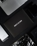 Duży skórzany czarny portfel męski RFID - Ronaldo Duży skórzany czarny portfel męski RFID - Ronaldo