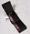 Mały, skórzany portfel męski w orientacji poziomej z systemem RFID — Peterson Mały, skórzany portfel męski w orientacji poziomej z systemem RFID — Peterson