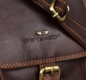 Skórzana torba męska w stylu vintage — Peterson Skórzana torba męska w stylu vintage — Peterson