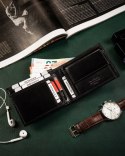 Klasyczny, elegancki portfel męski ze skóry naturalnej — Pierre Cardin Klasyczny, elegancki portfel męski ze skóry naturalnej — Pierre Cardin