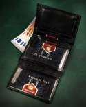 Duży, skórzany portfel męski bez zapięcia - Peterson Duży, skórzany portfel męski bez zapięcia - Peterson