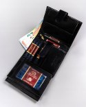 Klasyczny, skórzany portfel męski na zatrzask - Peterson Klasyczny, skórzany portfel męski na zatrzask - Peterson