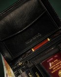 Duży, skórzany portfel męski bez zapięcia - Peterson Duży, skórzany portfel męski bez zapięcia - Peterson