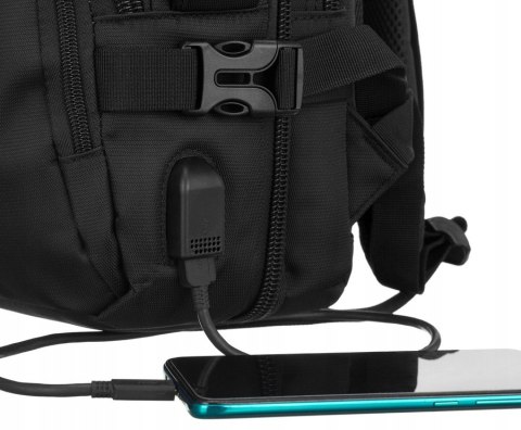 Duży, wodoodporny, podróżny plecak z miejscem na laptopa - Peterson Duży, wodoodporny, podróżny plecak z miejscem na laptopa - Peterson