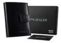 Skórzany portfel męski z systemem RFID - 4U Cavaldi Skórzany portfel męski z systemem RFID - 4U Cavaldi