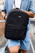Duży, męski plecak na laptopa odszyty z poliestru - Peterson Duży, męski plecak na laptopa odszyty z poliestru - Peterson