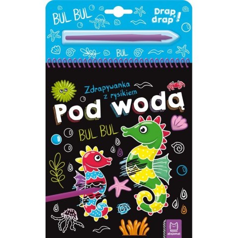 Pod wodą zdrap. z rys. Pod wodą zdrap. z rys.