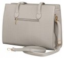 Stylowa torebka damska z odpinanym paskiem - Peterson