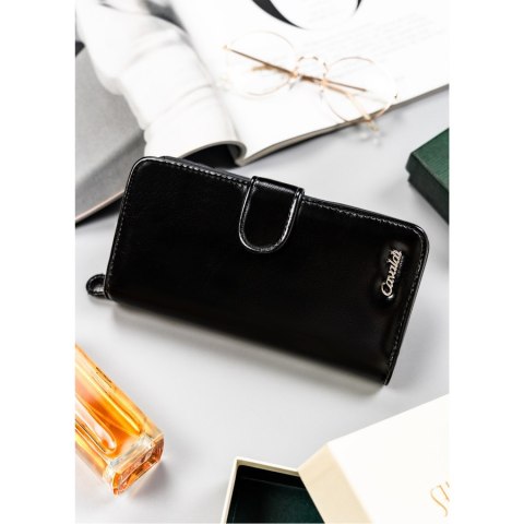 Pojemny, duży portfel damski ze skóry ekologicznej - 4U Cavaldi